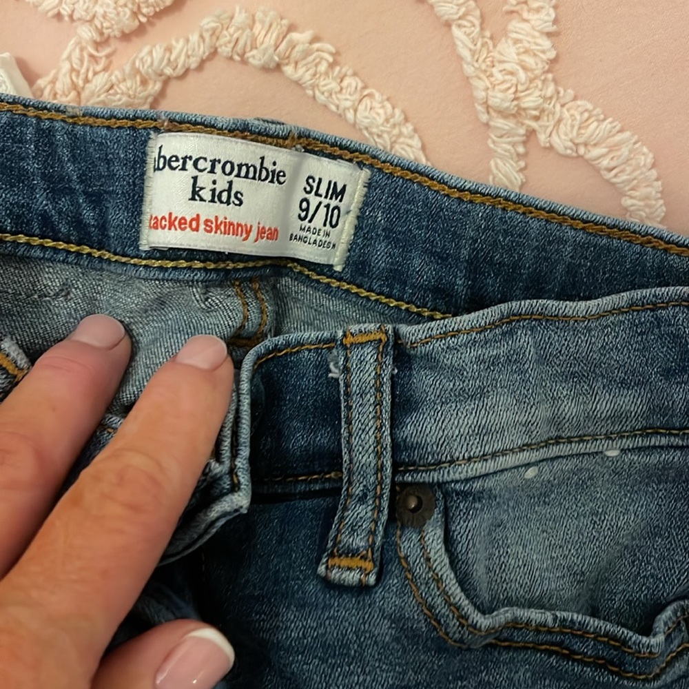 Abercrombie kids boys 9/ 10 Slim jeans - Picture 5 of 5